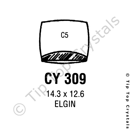 GS CY309 Watch Crystal