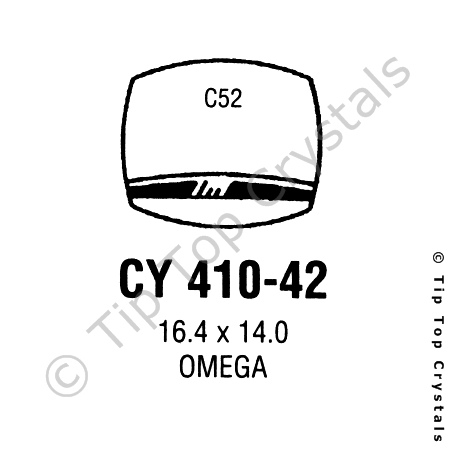 GS CY410-42 Watch Crystal