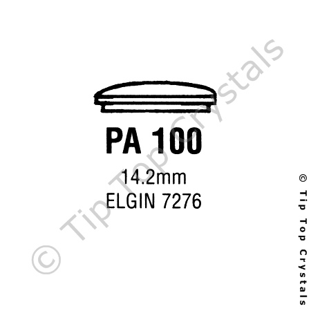 GS PA100 Watch Crystal