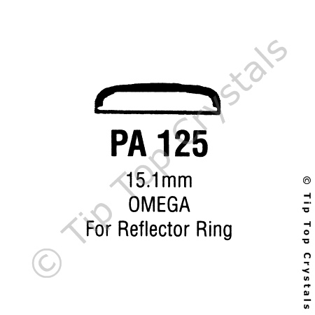GS PA125 Watch Crystal