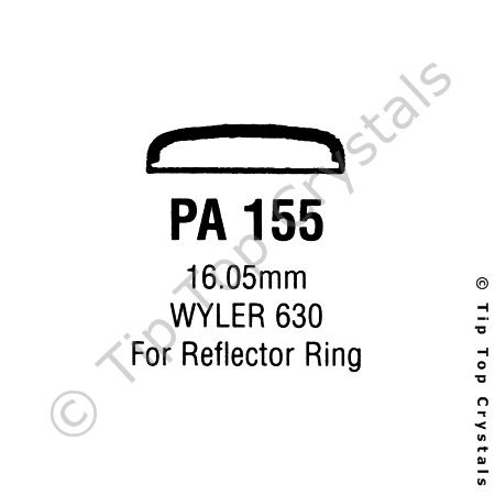 GS PA155 Watch Crystal