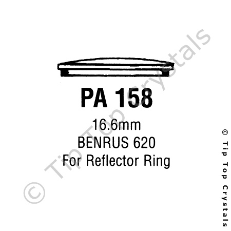 GS PA158 Watch Crystal