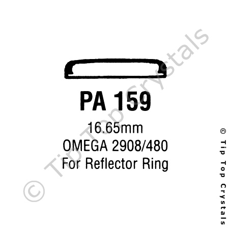 GS PA159 Watch Crystal