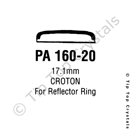 GS PA160-20 Watch Crystal