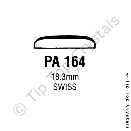 GS PA164 Watch Crystal