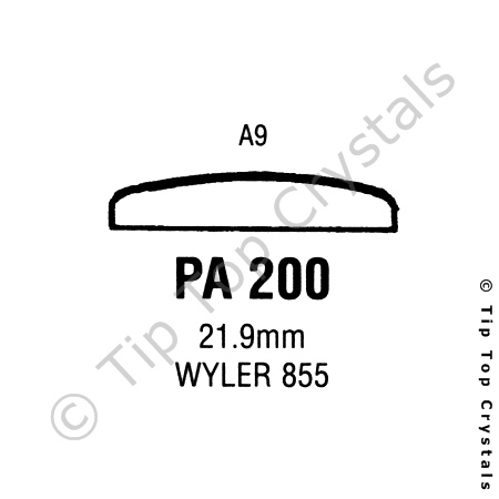 GS PA200 Watch Crystal