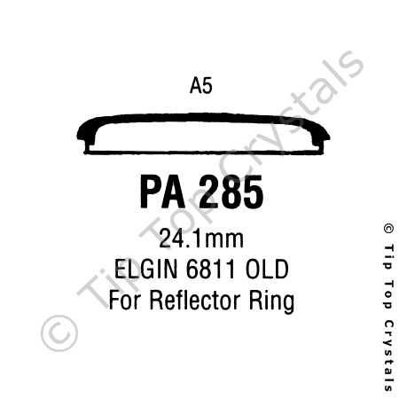 GS PA285 Watch Crystal