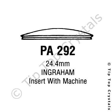 GS PA292 Watch Crystal