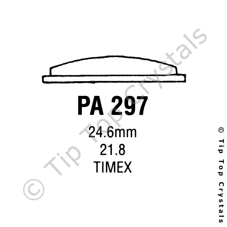 GS PA297 Watch Crystal