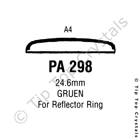 GS PA298 Watch Crystal