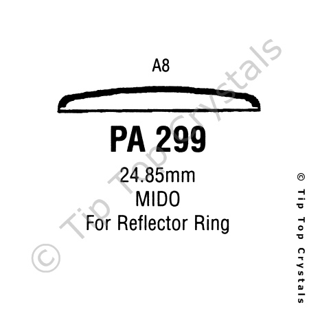 GS PA299 Watch Crystal