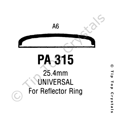 GS PA315 Watch Crystal