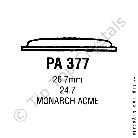 GS PA377 Watch Crystal