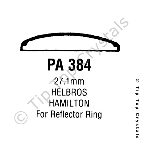 GS PA384 Watch Crystal