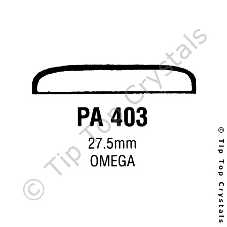 GS PA403 Watch Crystal