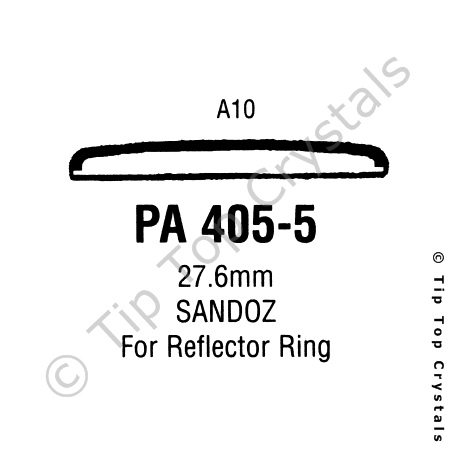 GS PA405-5 Watch Crystal