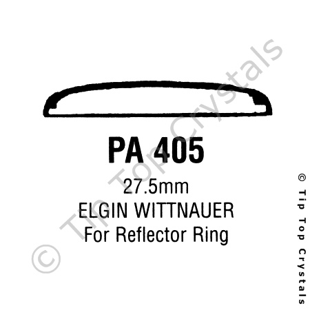 GS PA405 Watch Crystal