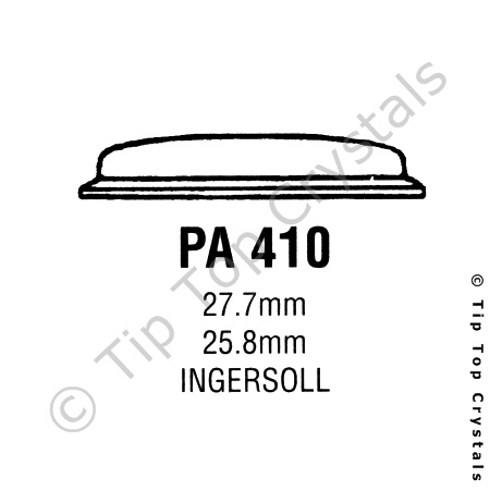 GS PA410 Watch Crystal