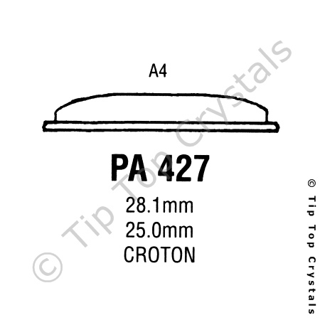GS PA427 Watch Crystal