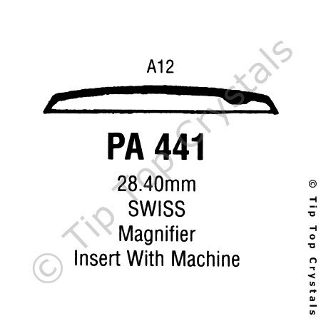 GS PA441 Watch Crystal