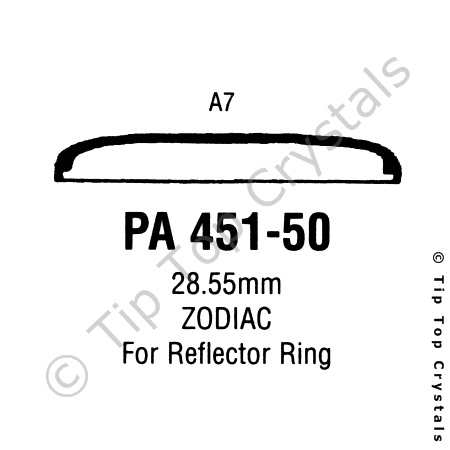 GS PA451-50 Watch Crystal