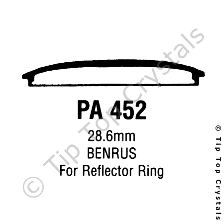 GS PA452 Watch Crystal