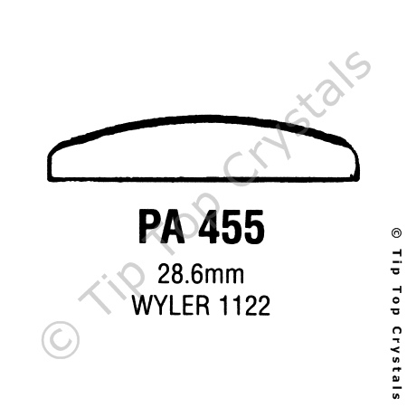 GS PA455 Watch Crystal