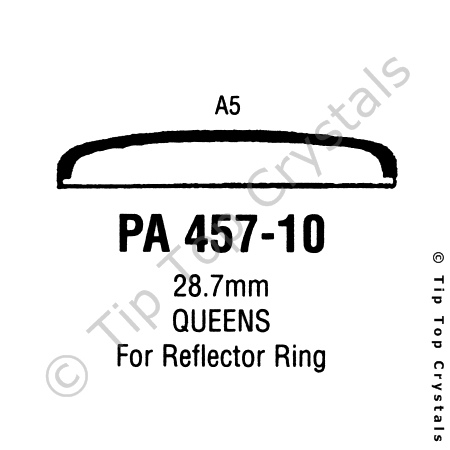 GS PA457-10 Watch Crystal