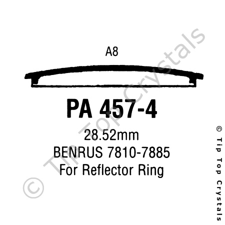 GS PA457-4 Watch Crystal