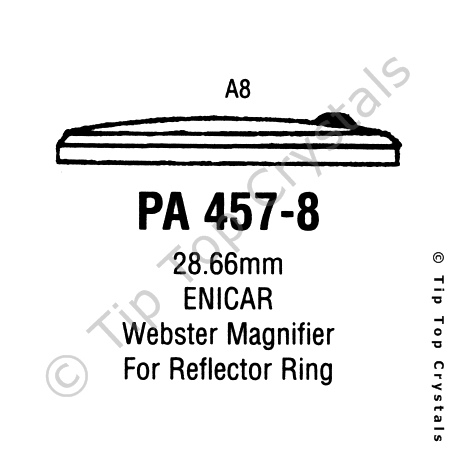 GS PA457-8 Watch Crystal