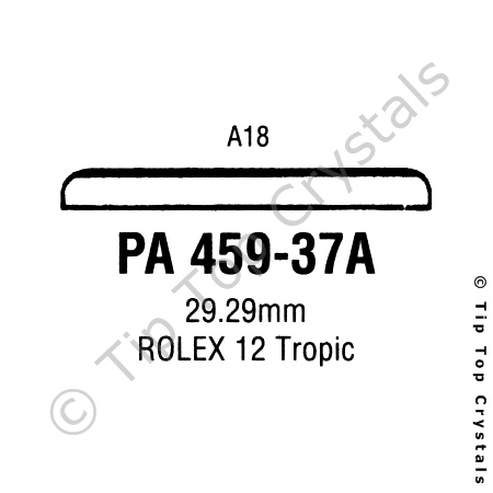 GS PA459-37A Watch Crystal