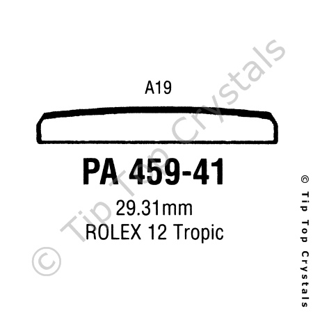 GS PA459-41 Watch Crystal