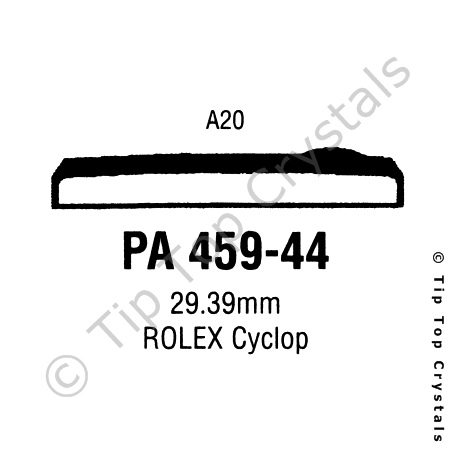 GS PA459-44 Watch Crystal