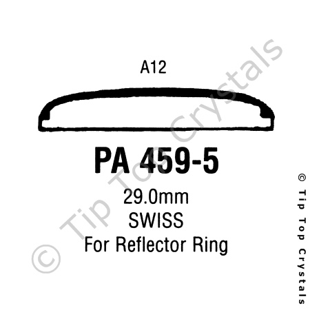 GS PA459-5 Watch Crystal