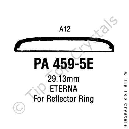 GS PA459-5E Watch Crystal
