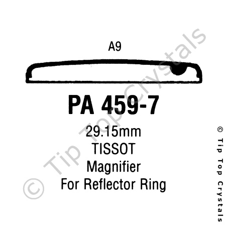 GS PA459-7 Watch Crystal