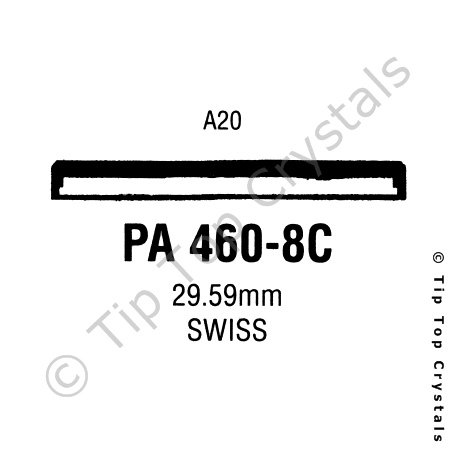 GS PA460-8C Watch Crystal