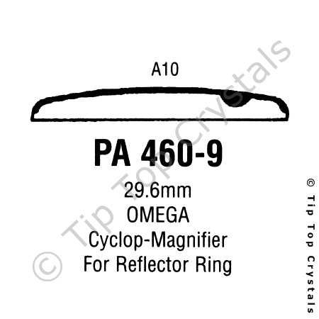 GS PA460-9 Watch Crystal