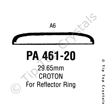 GS PA461-20 Watch Crystal