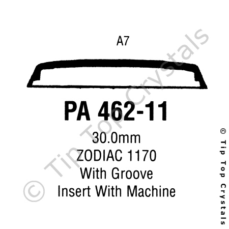 GS PA462-11 Watch Crystal