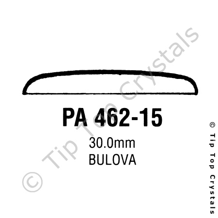 GS PA462-15 Watch Crystal