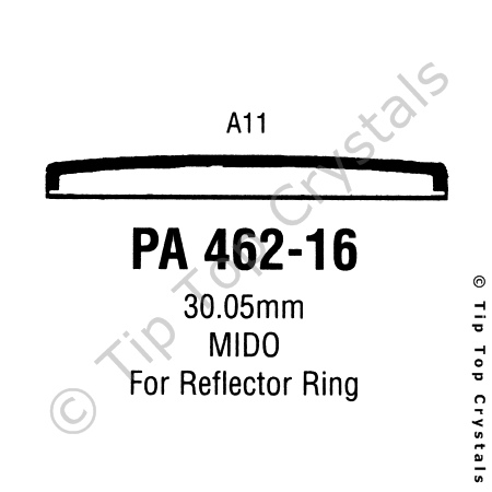 GS PA462-16 Watch Crystal