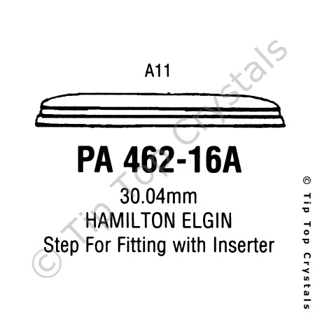 GS PA462-16A Watch Crystal