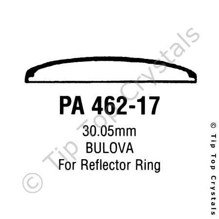 GS PA462-17 Watch Crystal