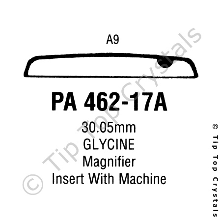 GS PA462-17A Watch Crystal