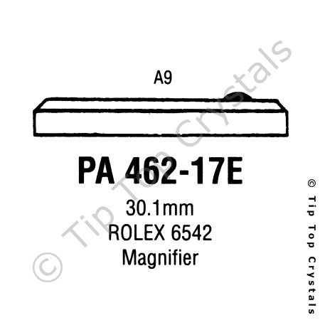 GS PA462-17E Watch Crystal