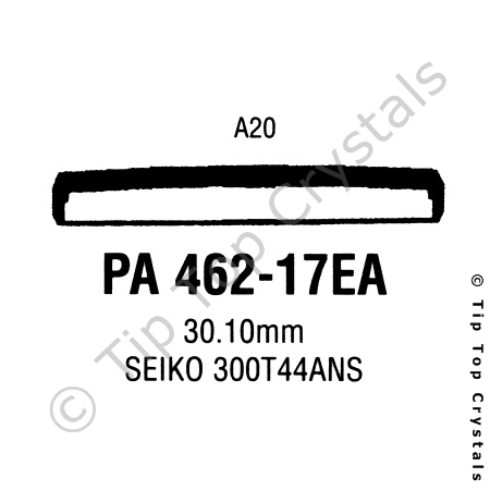 GS PA462-17EA Watch Crystal