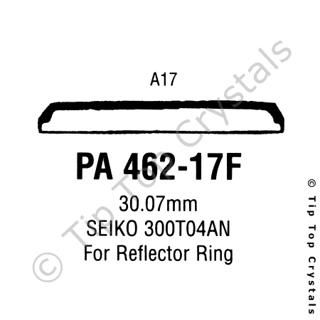 GS PA462-17F Watch Crystal