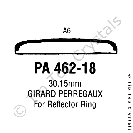 GS PA462-18 Watch Crystal