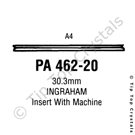 GS PA462-20 Watch Crystal